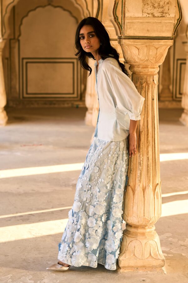 Shirt and Lace Pant Set - Image 3