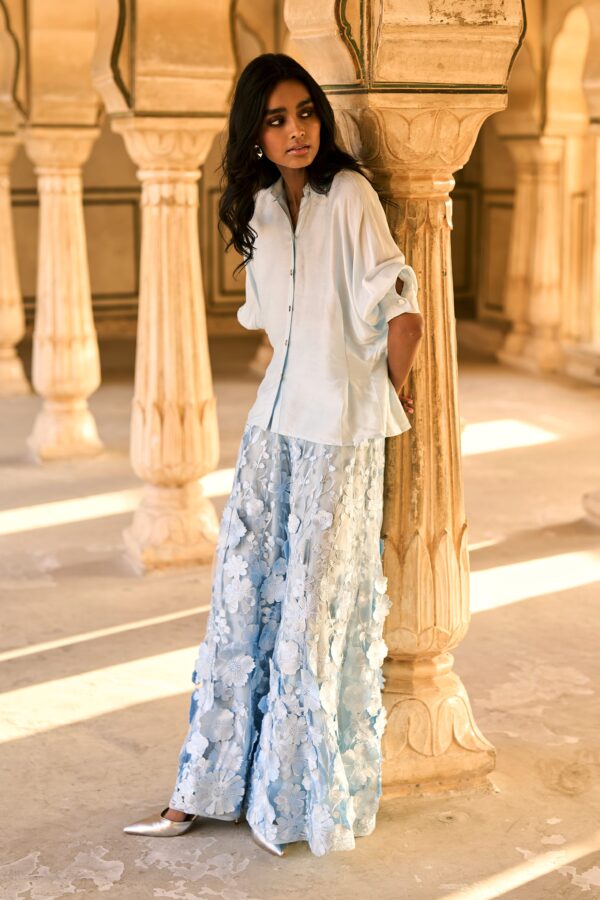 Shirt and Lace Pant Set - Image 5