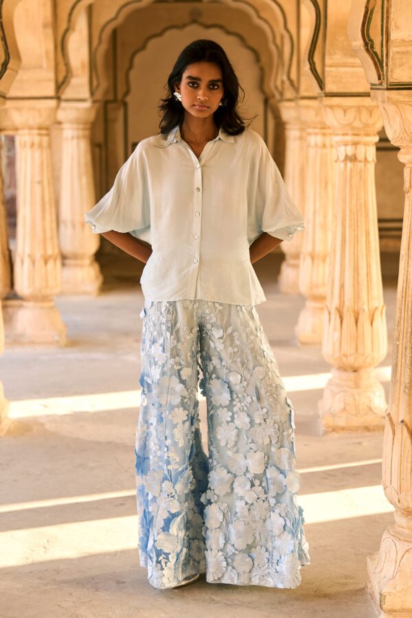 Shirt and Lace Pant Set - Image 8