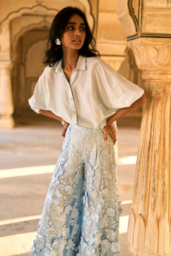 Structured Drape Shirt - Image 2
