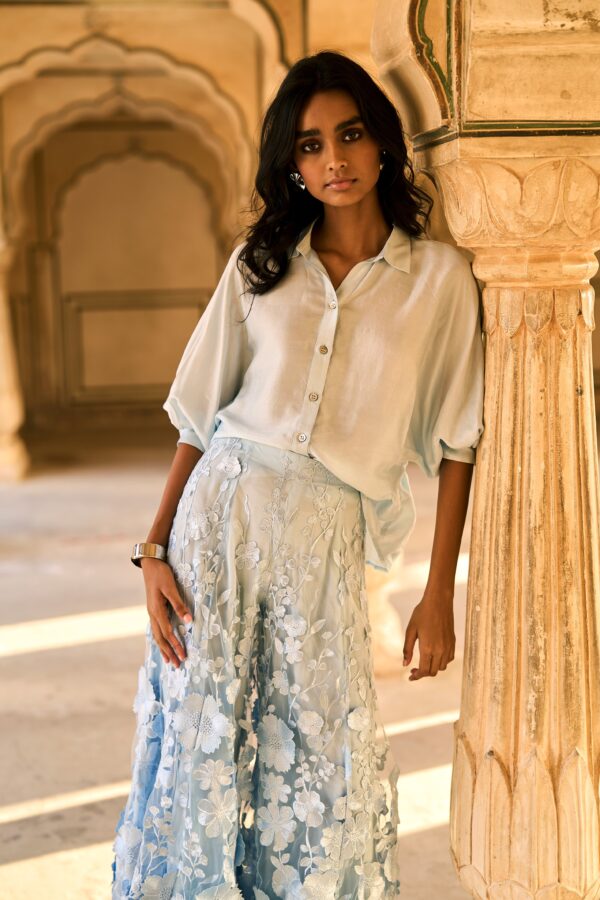 Shirt and Lace Pant Set - Image 15