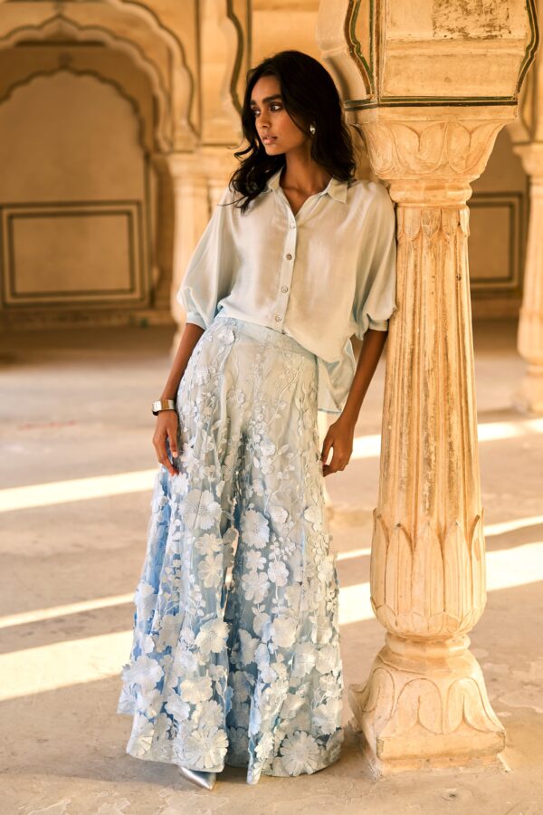 Shirt and Lace Pant Set - Image 16