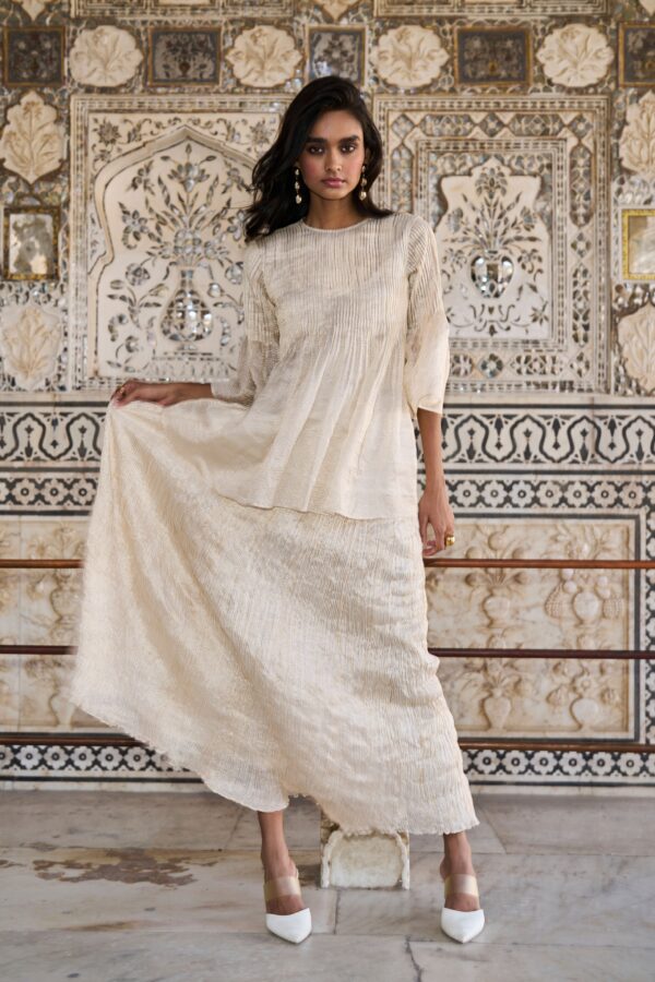 Crinkled Tissue Skirt - Image 2