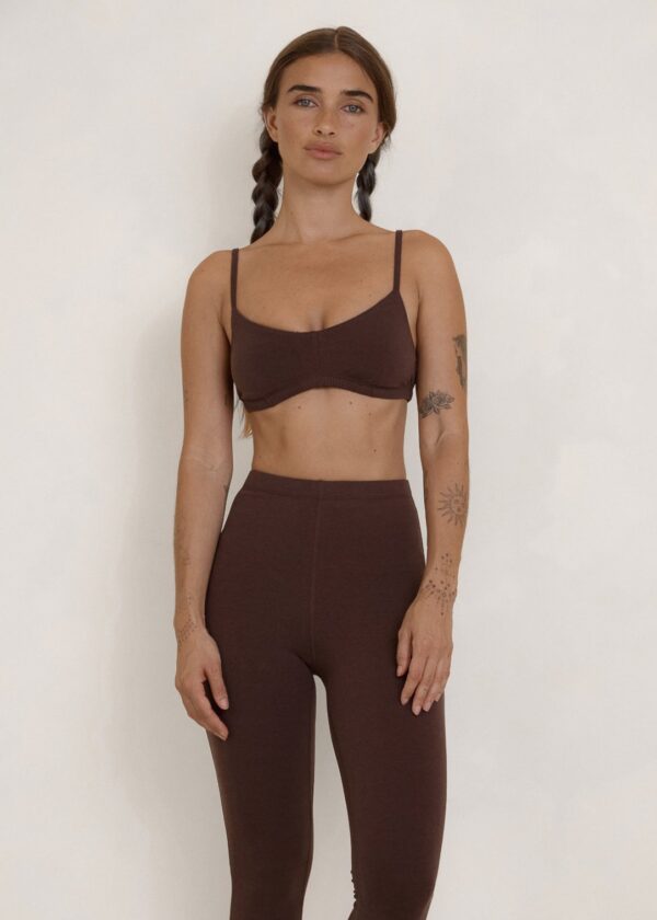 Day Bralette - Dark Brown - Image 2