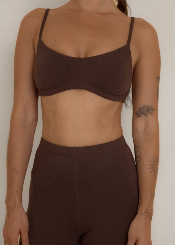 Day Bralette - Dark Brown