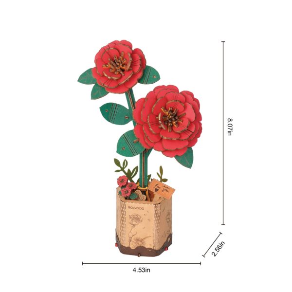 3D Wooden Flower Puzzles - Image 6