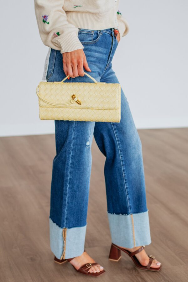 Asha Clutch Crossbody - Macaroon - Image 4