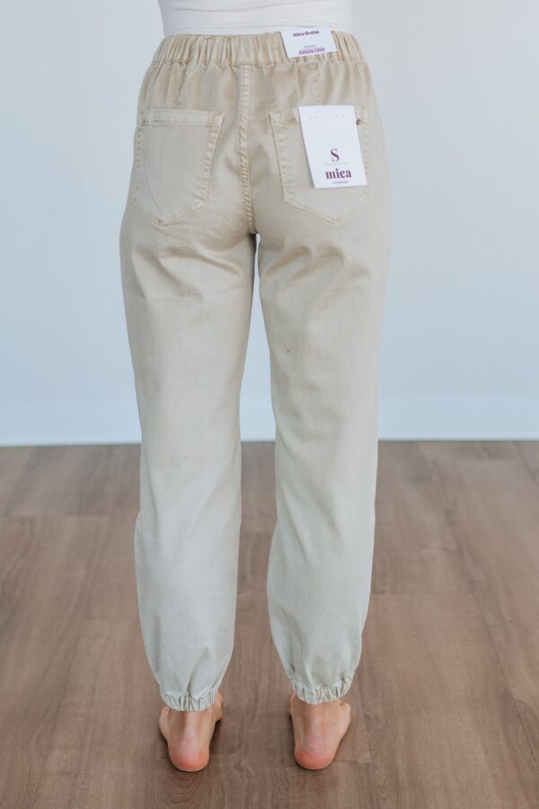 Drea Mica Joggers - Natural - Image 6