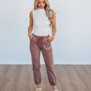 Drea Mica Joggers - Cocoa