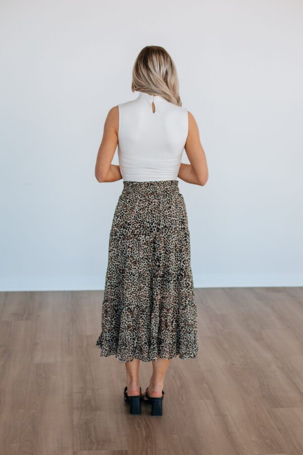 Nisha Leopard Skirt - Image 5