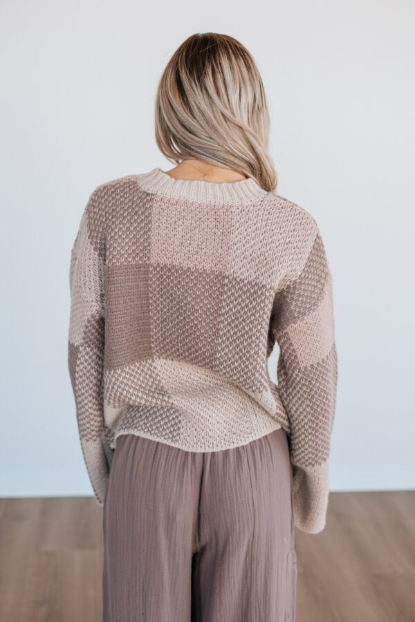 Amabel Checkered Sweater - Image 6