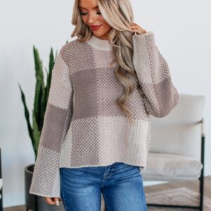 Amabel Checkered Sweater