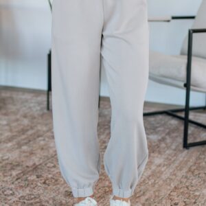 Teleri Lounge Joggers - Stone