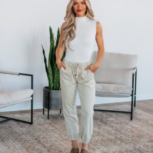 Drea Mica Joggers - Natural