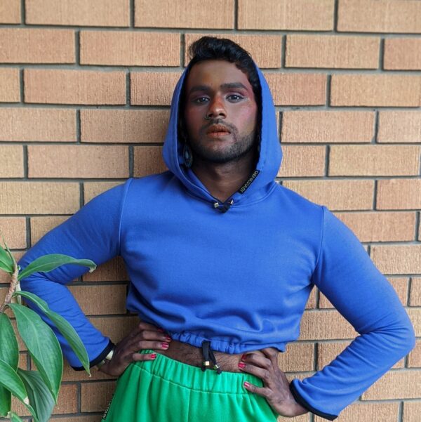 FIERCE PRIDE CROPPED HOODIE - Image 2