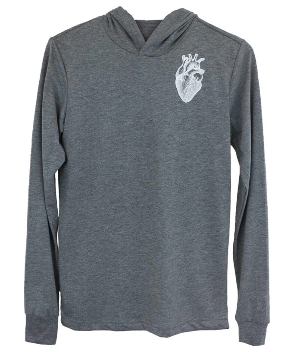Human Like You (Fig. 1) | Long Sleeve Hoodie - Image 2