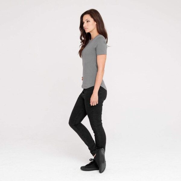Fitted T-shirt | Stone Grey - Image 3