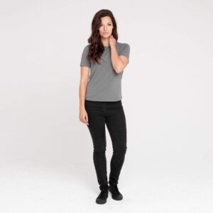 Fitted T-shirt | Stone Grey