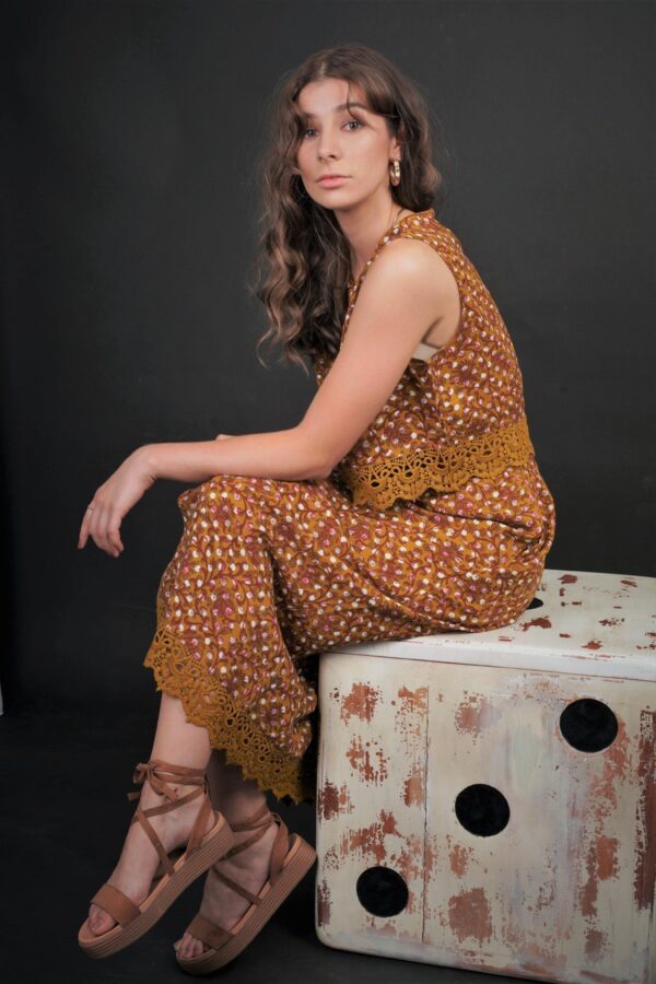 GRACE FLORAL POLKA SKIRT - Image 10