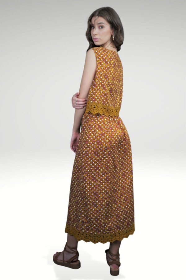 GRACE FLORAL POLKA SKIRT - Image 7
