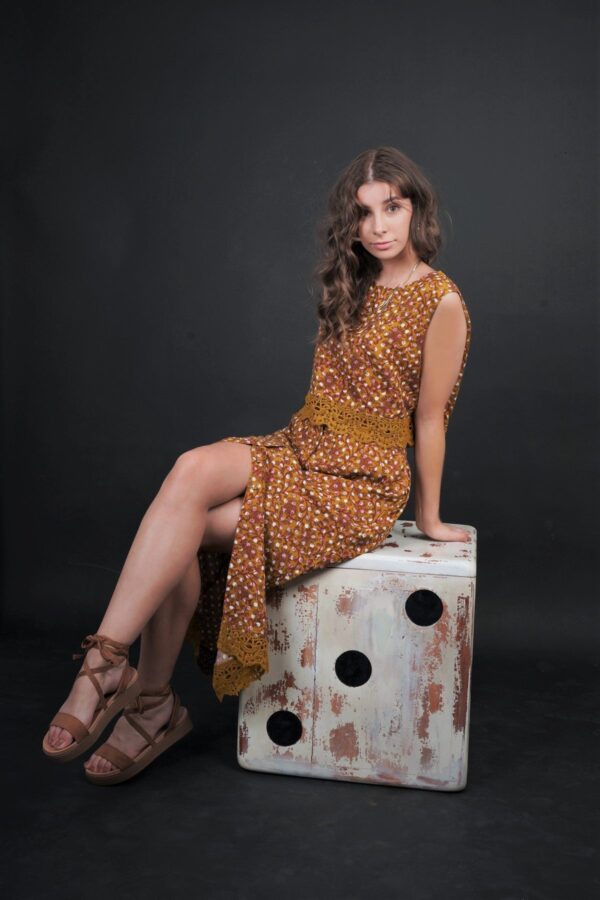 GRACE FLORAL POLKA SKIRT - Image 8