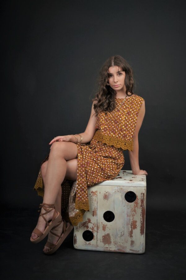 GRACE FLORAL POLKA SKIRT - Image 9