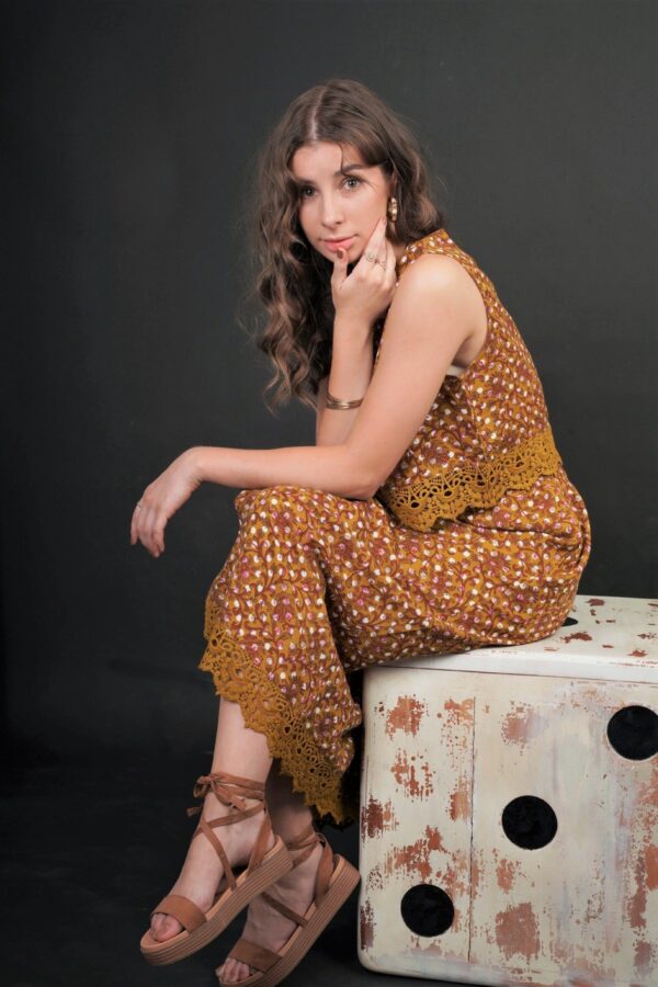 GRACE FLORAL POLKA SKIRT - Image 11