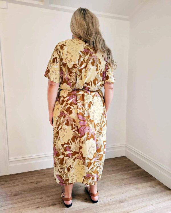Hadley Maxi Wrap Dress // Earth Native - Image 4