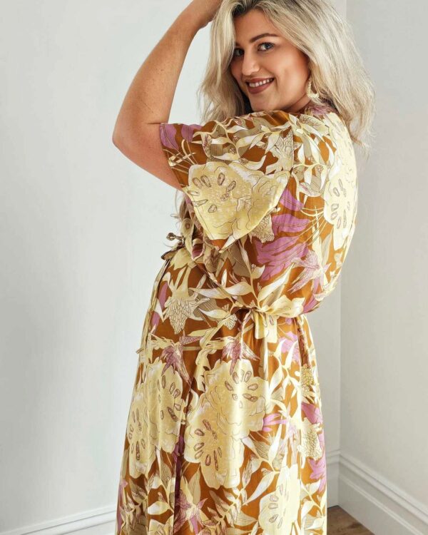 Hadley Maxi Wrap Dress // Earth Native - Image 2