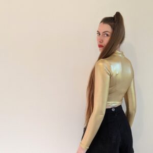 I AM SHINE GOLD SKIVVY