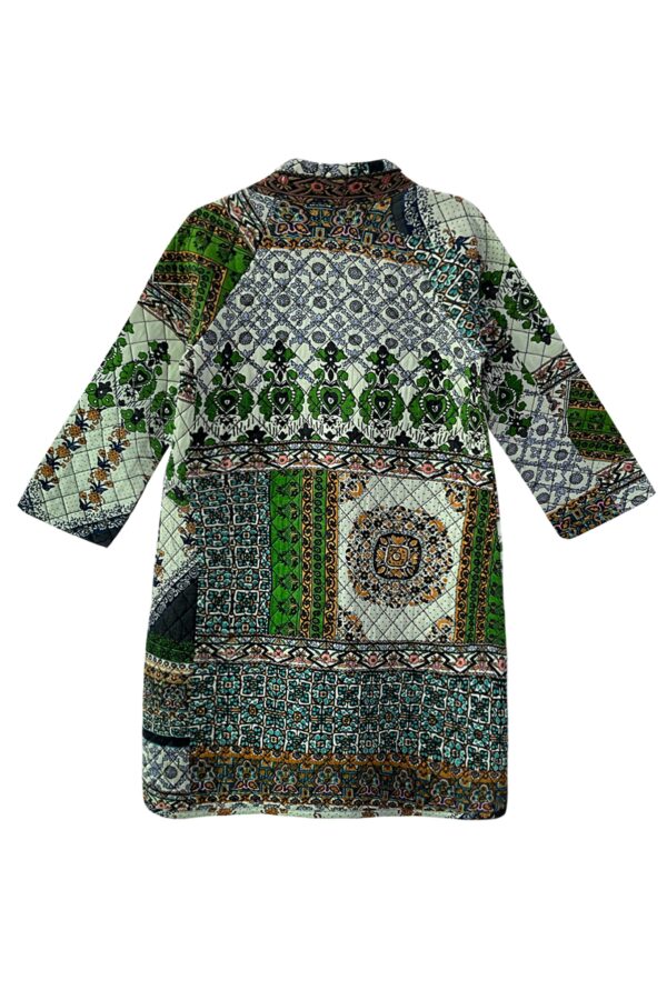 Quilted Printed Jacket - Image 2