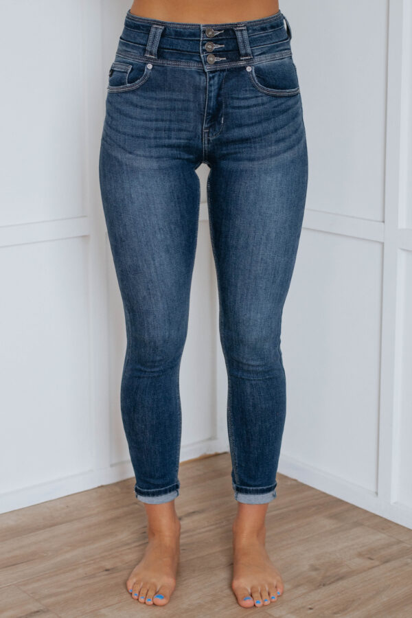 Tucker KanCan Jeans - Dark Wash - Image 5