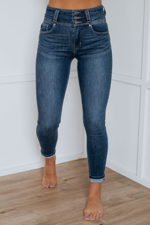 Tucker KanCan Jeans - Dark Wash - Image 6