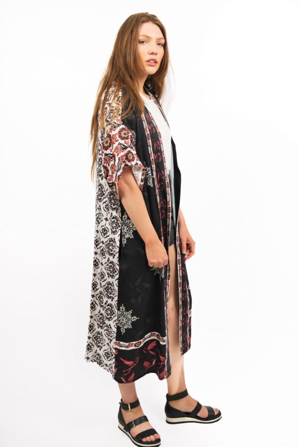 JUANA PRINTED MODAL KIMONO