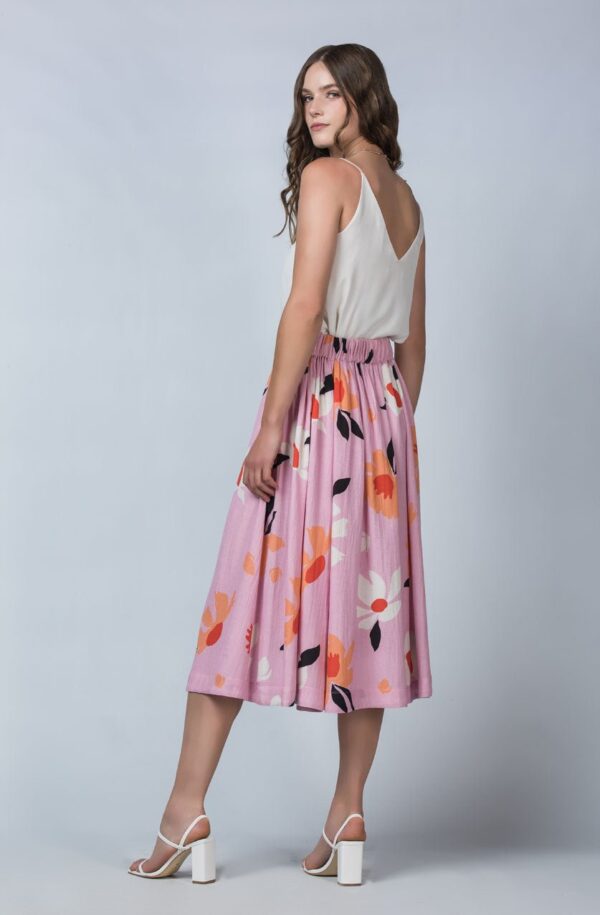 Kathleen Skirt - Lilac Magnolia - Image 2