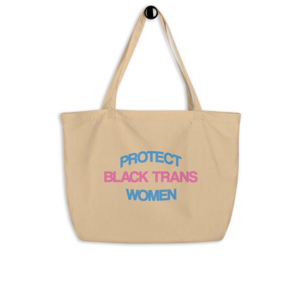 Protect Black Trans Women Large Tote - Image 2