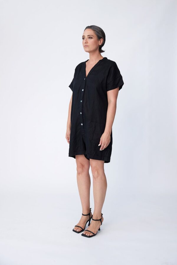 Linen Duke Suit - Black - Image 2
