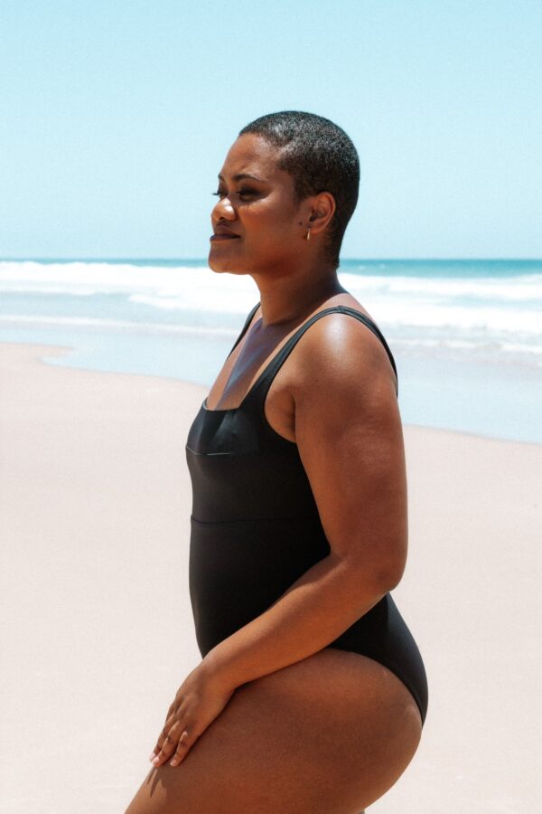 Lucy Swimsuit // Liquorice - Image 2