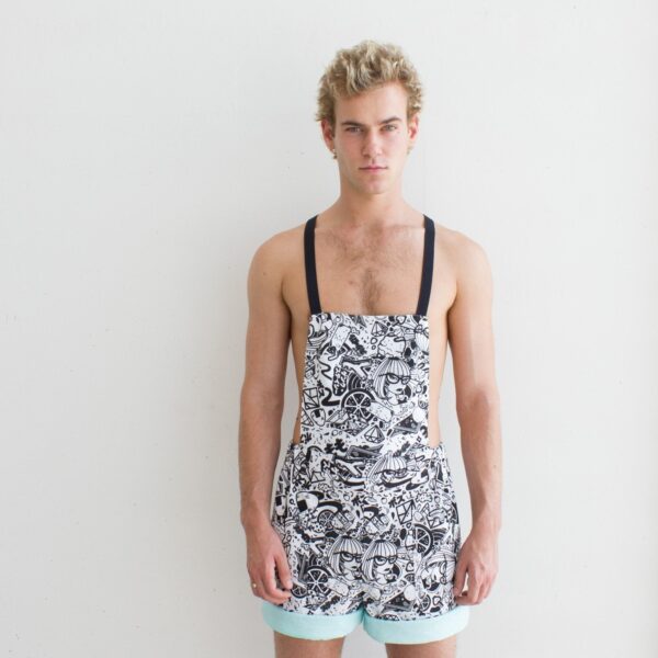 MAMAII GNK x BUTTONS PRINT OVERALLS - Image 2