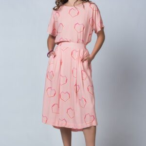 Margot Skirt - Neon Heart