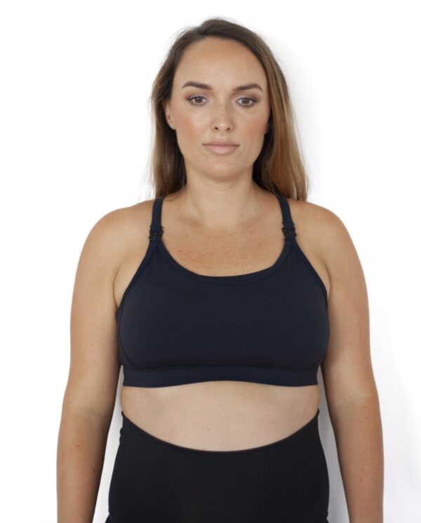Maternity and nursing sports bra