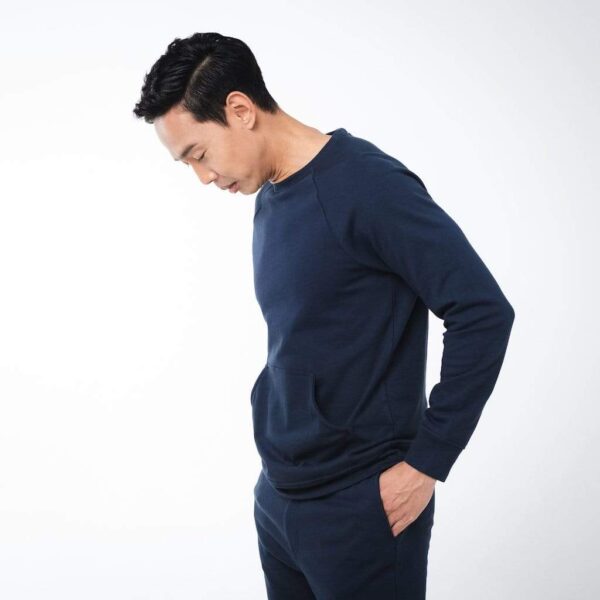 Men's Sweatshirt | Navy - Image 2