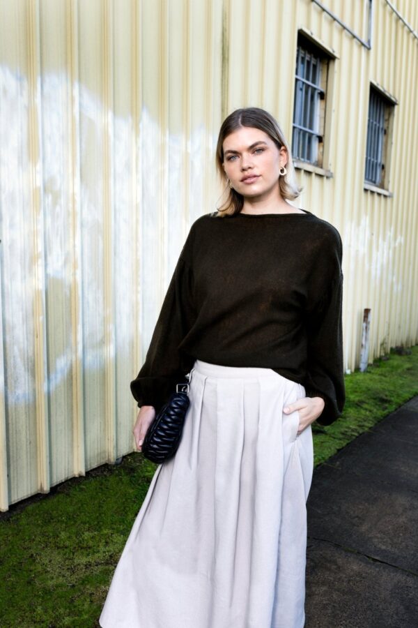 Mossy Wool Jumper - Image 3