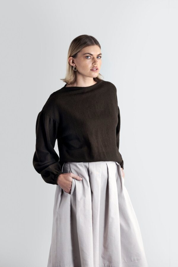 Mossy Wool Jumper - Image 2