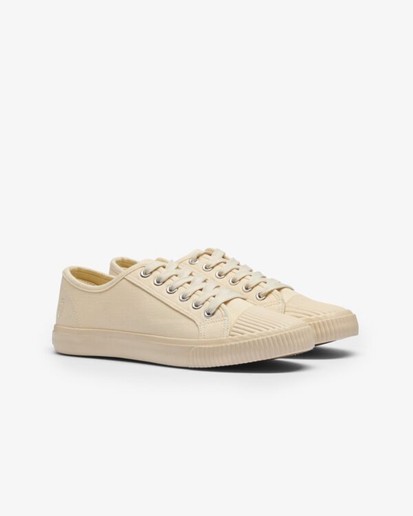 Noskin Shell-Toe Ecru Sneaker - Image 2