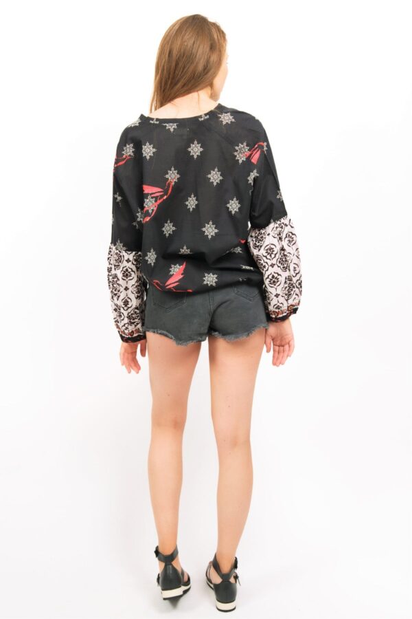 ORA PRINTED COTTON TOP - Image 5