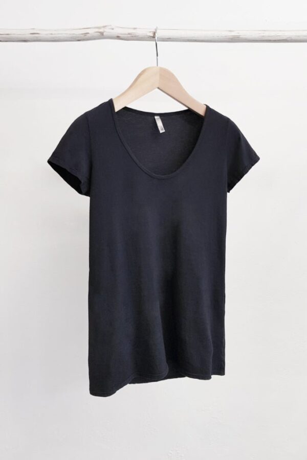 Organic Cotton Perfect Tee - Gunmetal