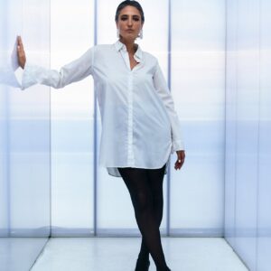 Organic Cotton Poplin Boyfriend Shirt
