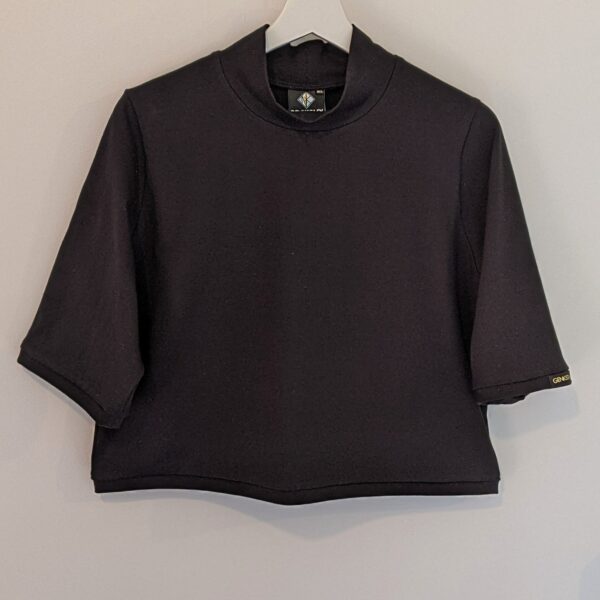 ORGANIC COTTON SKIVVY - CROPPED SKIVVY with 1/2 SLEEVE - Image 8