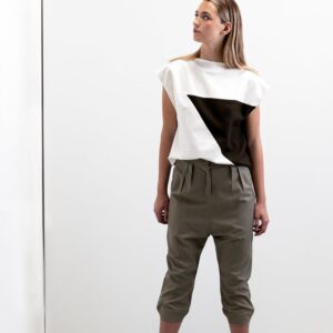 Peta Cocoon Pants- Olive
